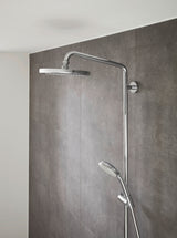 hansgrohe Croma Showerpipe 220 1jet mit Thermostat, Chrom