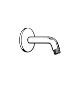 hansgrohe Brausearm 23 cm, Chrom