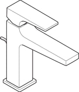 hansgrohe Metropol Einhebel-Waschtischmischer 110 mit Hebelgriff und Zugstangen-Ablaufgarnitur, Chrom