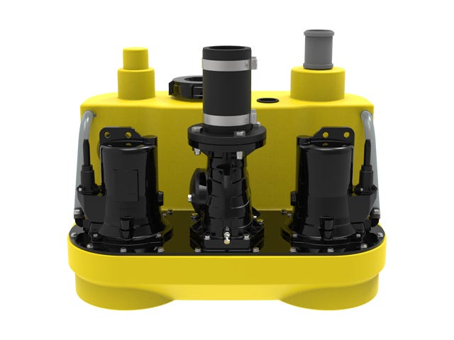 Pentair Jung Pumpen FÄKALIENHEBEANLAGE COMPLI 1010/4 BW 400 V