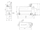 Kleinhebeanlage Sololift2 C-3 0,6kW 230V 446x159x340mmGRUNDFOS