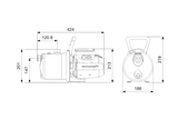 Gartenpumpe JP Baureihe 1x230V 50Hz mit 1,5m Schuko Anschluss von Grundfos