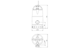 Kellerentwässerungspumpe Unilift CC-9 1x230V 0,78kW 10m Kabel GRUNDFOS
