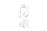 Kellerentwässerungspumpe Unilift CC-7 1x230V 0,38kW 10m KabelGRUNDFOS
