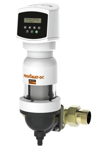 JUDO PROFIMAT-QUICK CONTROL Automatik-Rückspül-Schutzfilter JPF-QC-AT mit DIN-DVGW-Prüfzeichen, PN 16, Edelstahl Filtergewebe, max. Mediumtemperatur 30°C