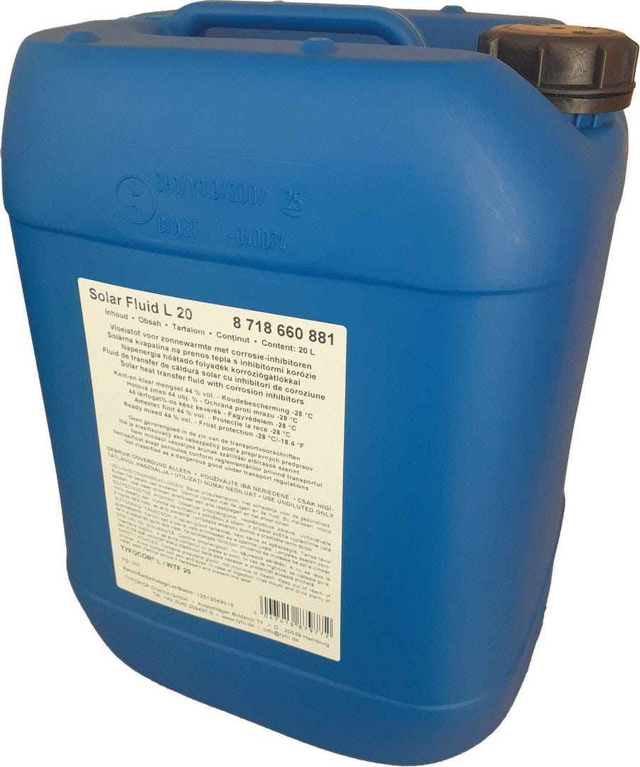 Zubehör Solartechnik SFF Solarfluid für Flachkollektoren