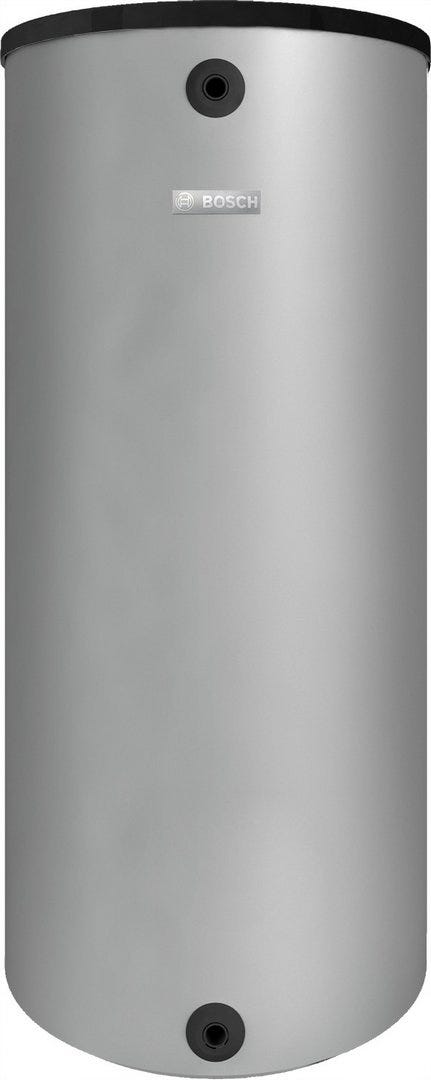 Pufferspeicher STORA BH 120-5 1 A für Wärmepumpen, 980x600, 120 L, silber