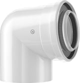 Abgaszubehör FC-CE80-87 Doppelrohrbogen 87 Gr, d:80/125mm