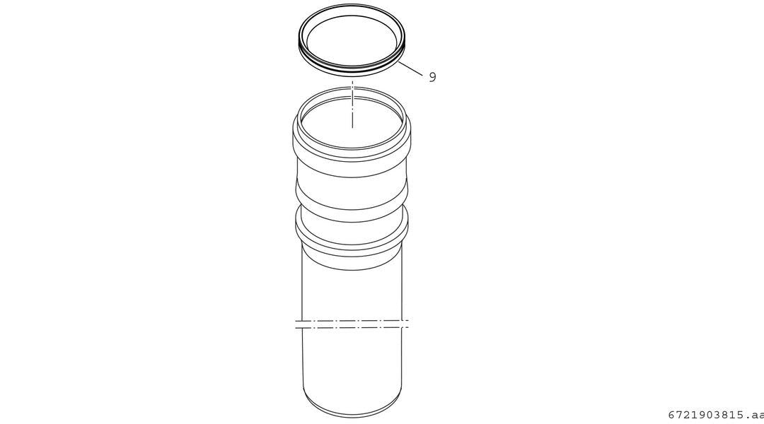 Abgaszubehör FC-S80-500 Abgas- oder Luftrohr, d:80mm, L:0,5m