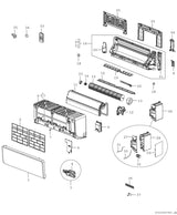 Klimagerät CL3000iU W Split Inneneinheit, weiß, Split Inneneinheit, 220 V, 1 Phase, 50 Hz