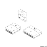 Mischermodul MM 200 246x184x61, für 2 Heizkreise