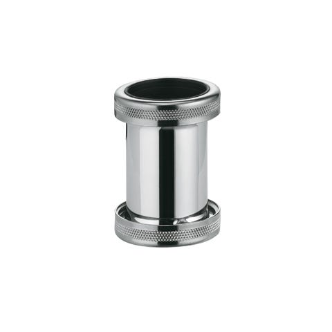 KLUDI WT-u.Bidet-Sifon Rohrkupplung mit 2 Verschraubungen chrom