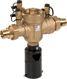 Grünbeck Systemtrenner GENO-DK 2 - Sicherungseinrichtung nach DIN 1988, Teil 4 / DIN EN 1717, DVGW-zertifiziert, Bauart BA, max. Nenndruck 10 bar, max. Betriebstemperatur 65 Grad C, Fabrikat Grünbeck