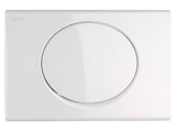 WC-Betätigungsplatte MEPA Sun Kunststoff Weiß zur mechanischen WC-Spülauslösung bei MEPA Sanicontrol UP-Spülkästen