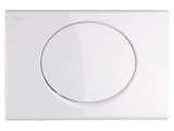 WC-Betätigungsplatte MEPA Sun Kunststoff Weiß zur mechanischen WC-Spülauslösung bei MEPA Sanicontrol UP-Spülkästen