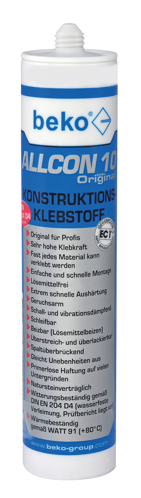 Allcon 10o Konstruktionsklebstoff