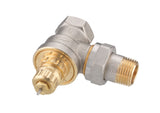 Danfoss Ventilgehäuse RA-G 15 R 1/2, matt vernickelt