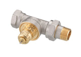 Danfoss Ventilgehäuse RA-G 15 R 1/2, matt vernickelt
