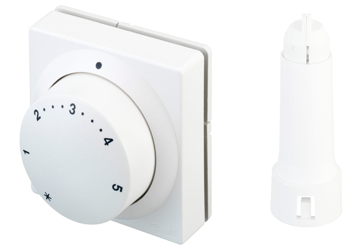 Danfoss Fühlerelement RA 506x Ferneinstellelement, reinweiß, Einstellbereich 8-28 °C