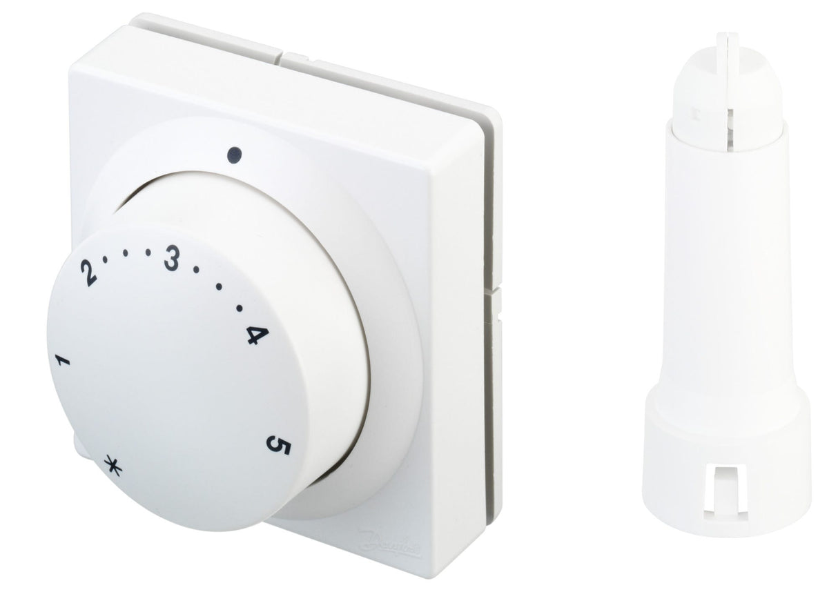 Danfoss Fühlerelement RA 506x Ferneinstellelement, reinweiß, Einstellbereich 8-28 °C
