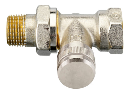 Danfoss Rücklaufverschraubung RLV 15 R 1/2, vernickelt
