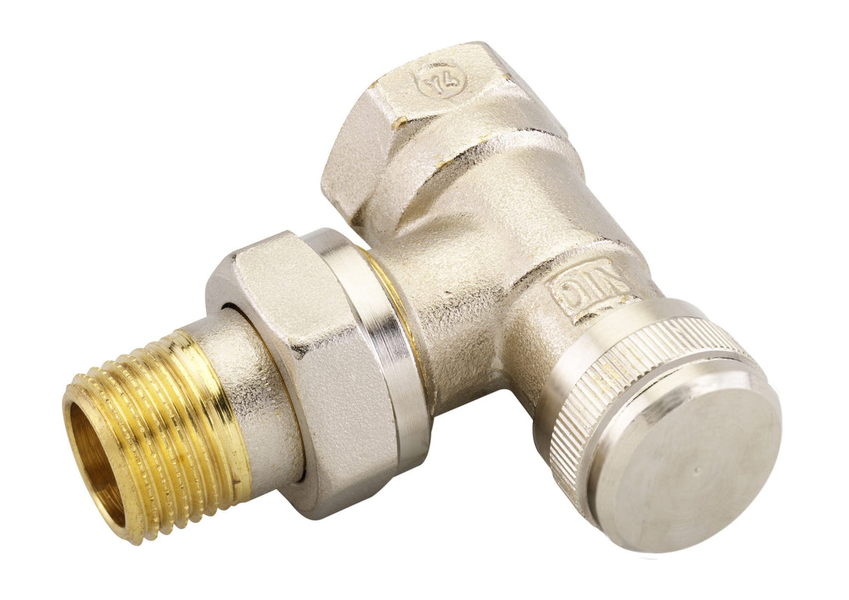 Danfoss Rücklaufverschraubung RLV 15 R 1/2, vernickelt