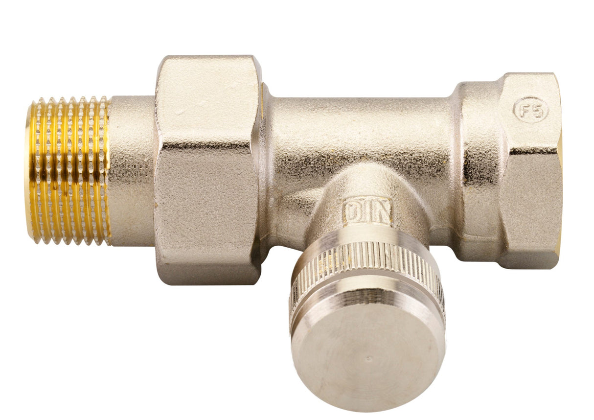 Danfoss Rücklaufverschraubung RLV 20 R 3/4, vernickelt