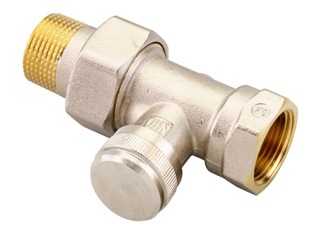 Danfoss Rücklaufverschraubung RLV 20 R 3/4, vernickelt