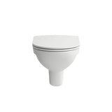 LAUFEN Tiefspül-WC wandhängend + Sitz LAUFEN PRO Pack spülrandlos weiß