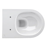 LAUFEN Tiefspül-WC wandhängend LAUFEN PRO 530x360 spülrandlos mit verdeckter Befestigung LCC weiß