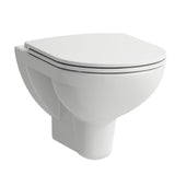 LAUFEN Tiefspül-WC wandhängend + Sitz LAUFEN PRO Pack spülrandlos weiß