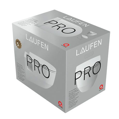 LAUFEN Tiefspül-WC wandhängend + Sitz LAUFEN PRO Pack spülrandlos weiß