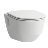 LAUFEN Tiefspül-WC wandhängend + Sitz LAUFEN PRO Pack spülrandlos weiß