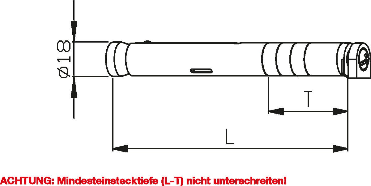 Bohrkonsole RHP Allzweckbohrkonsole mit Aufnahmeloch für Halter 10-597, 18 mm Kerndurchmesser