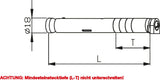 Bohrkonsole RHP Allzweckbohrkonsole mit Aufnahmeloch für Halter 10-597, 18 mm Kerndurchmesser