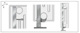 Standkonsolen Standfix ohne Schallschutz