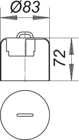 DALLMER Geruchverschlussglocke zu 61