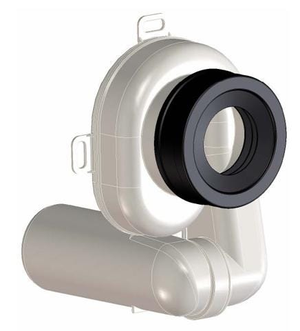 DALLMER Urinal-Absaug-Siphon HL 430, DN 50