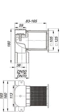 DALLMER Rohrbelüfter DallVent WE, weiß, DN 50/DN 70