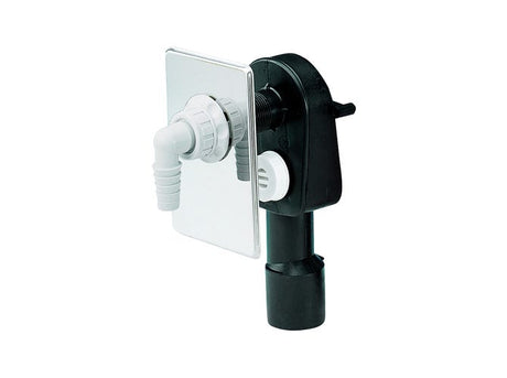 DALLMER Wandeinbau-Waschgeräte-Siphon HL 400, DN 40/DN 50