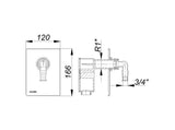 DALLMER Anschlussset Waschgeräte-Siphon 400 Vario