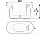 DALLMER Geruchsverschluss CeraLine Plan