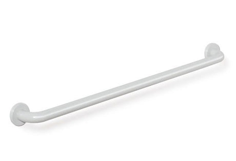 HEWI Haltegriff der Serie 801, Polyamid, weiß, mit Stahlkern, Wandbefestigung verdeckt, Durchmesser 33 mm