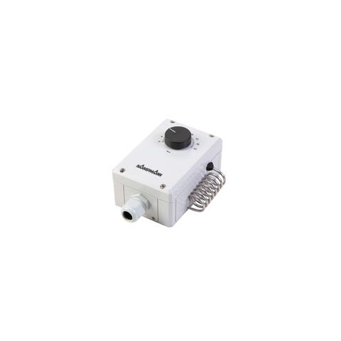 Kampmann Industriethermostat, HxBxL 71 mm x 113 mm x 158 mm, mit Sollwerteinstellung mittels Drehknopf, Schutzart IP 54