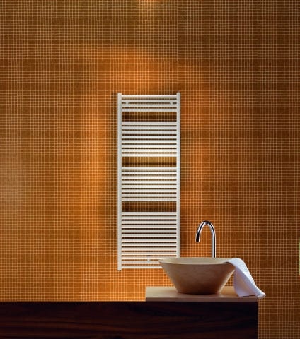 ZE Design-HK Toga Design-Heizkörper mit Präzisions-Stahlrohren, D-Profilrohren, RAL 9016 weiss, Betriebsüberdruck max. 11,5 bar, Betriebstemperatur max. 110 °C