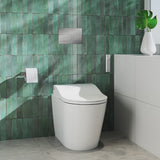 WASHLET® RW Dusch-WC silber, mit Fernbedienung, EWATER+