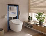 RP Wand-Tiefspül-WC randlos, für WASHLET®, rev. Befestigung