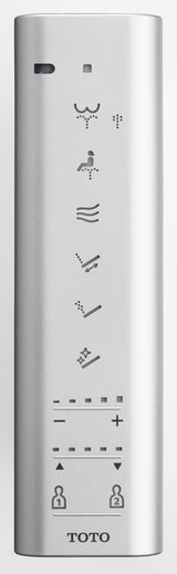 WASHLET® RW Dusch-WC silber, mit Fernbedienung, EWATER+