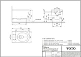 RP Wand-Tiefspül-WC randlos, für WASHLET®, rev. Befestigung