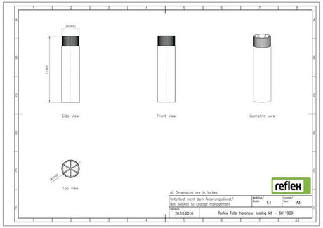 Reflex Gesamthärtemessbesteck